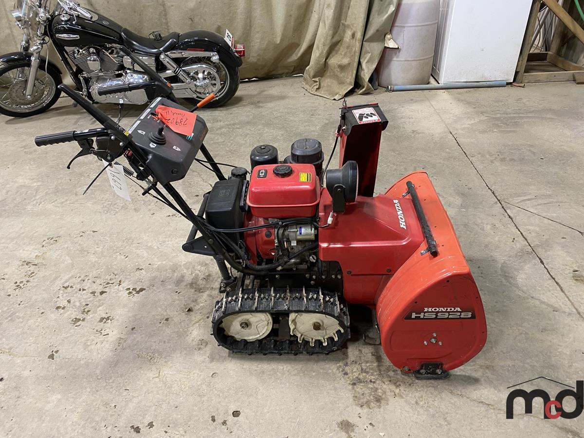 Honda HS928 Snowblower